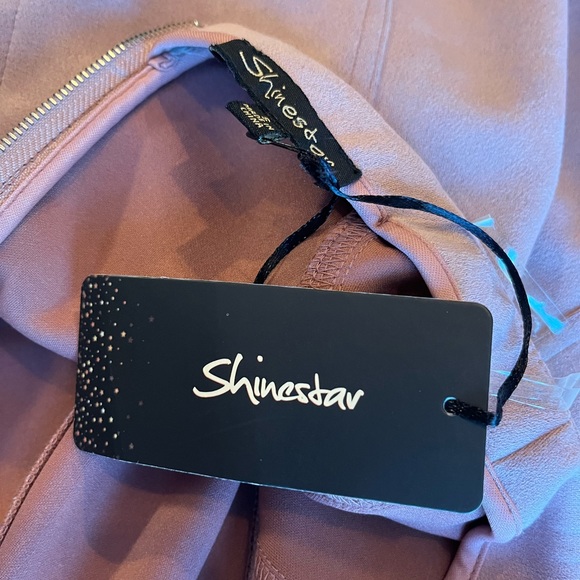 SHINESTAR Mini Skirt (only) Pink Faux Suede Back Zipper Size Small - Picture 2 of 10